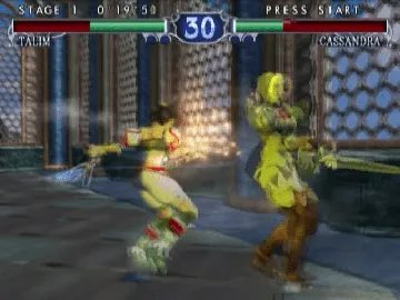 Soulcalibur II screen shot game playing